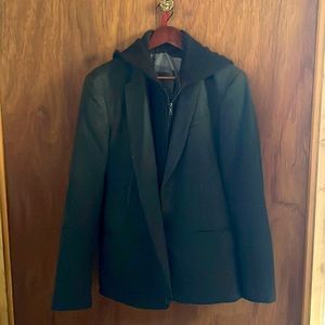 guess blazer with removable hood